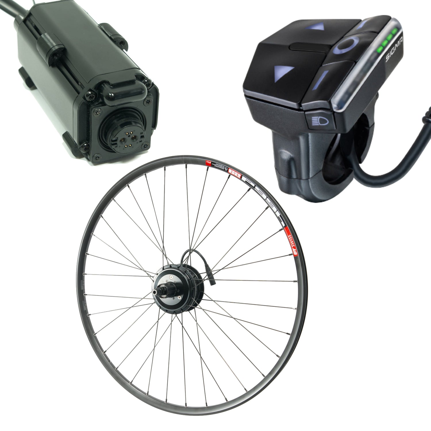 Elektrische Bauteile für E-Bike