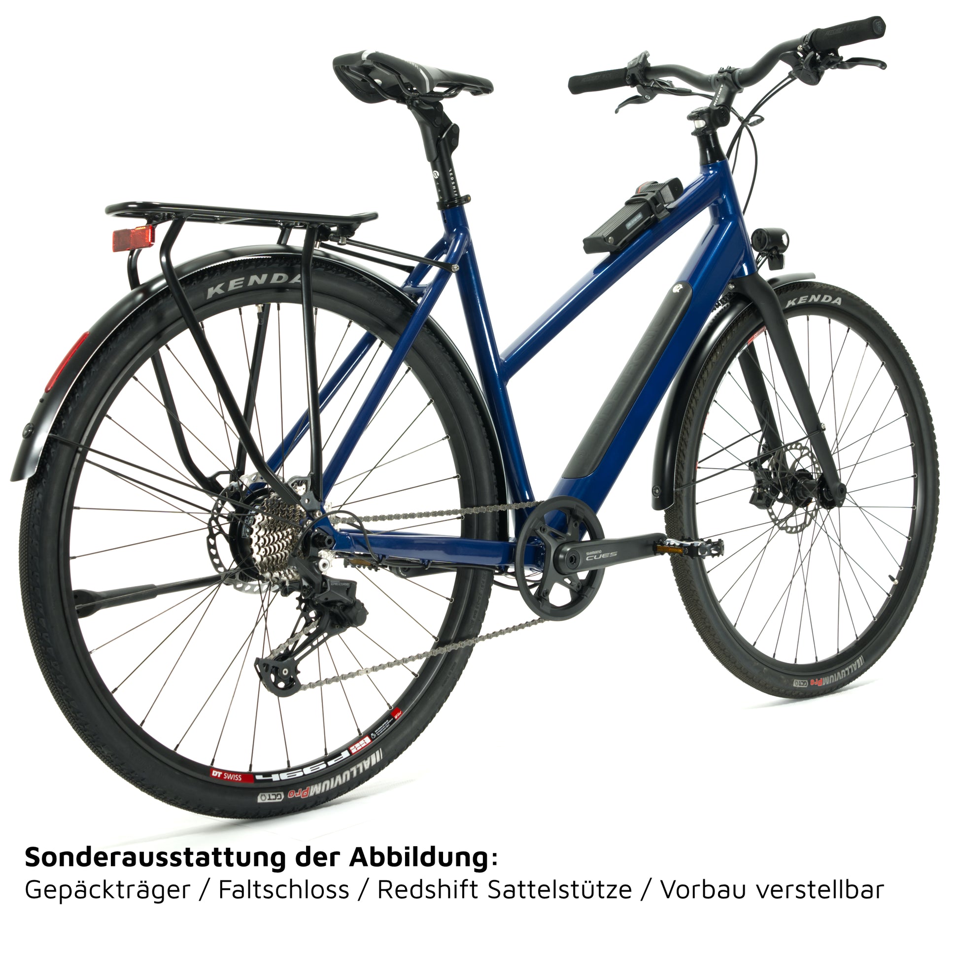 leichtes e bike trekkingrad Ridetronic E-Bike Luca – Leicht, leistungsstark & perfekt in der Stadt